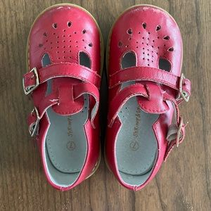 Shrimp & Grits Kids T-Strap Mary Janes